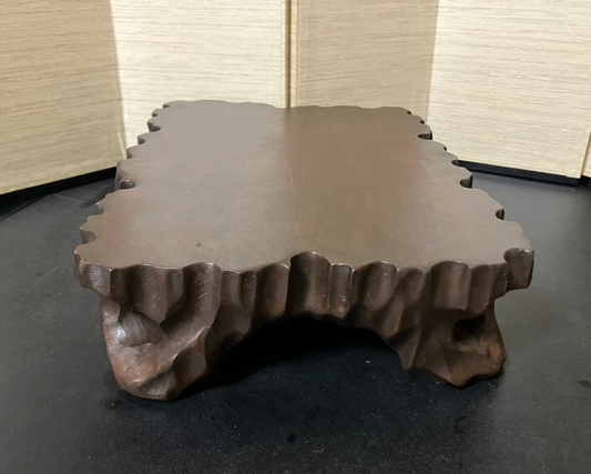 Vintage Wooden Bonsai Display Stand Decorative Table